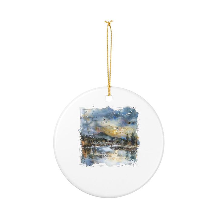 Hood River Oregon Ornament: Unique Hood River Oregon Souvenir, Hood River Oregon Xmas Decor, and Authentic Hood River Oregon Gift
