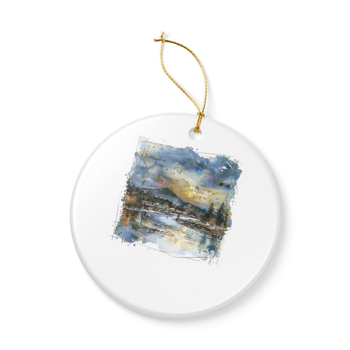 Hood River Oregon Ornament: Unique Hood River Oregon Souvenir, Hood River Oregon Xmas Decor, and Authentic Hood River Oregon Gift