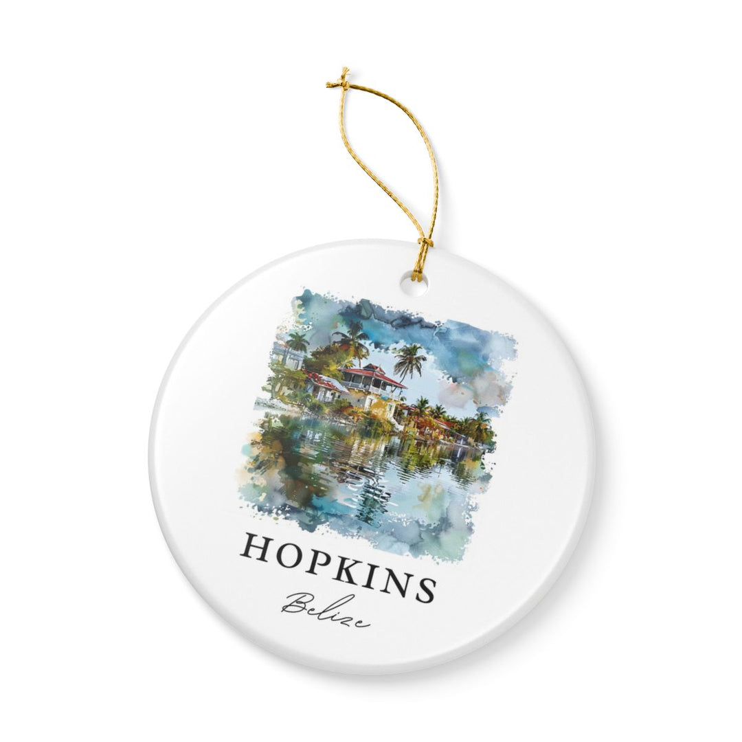 Hopkins Belize Ornament: Unique Hopkins Souvenir, Hopkins Belize Xmas Decor, and Authentic Hopkins Gift