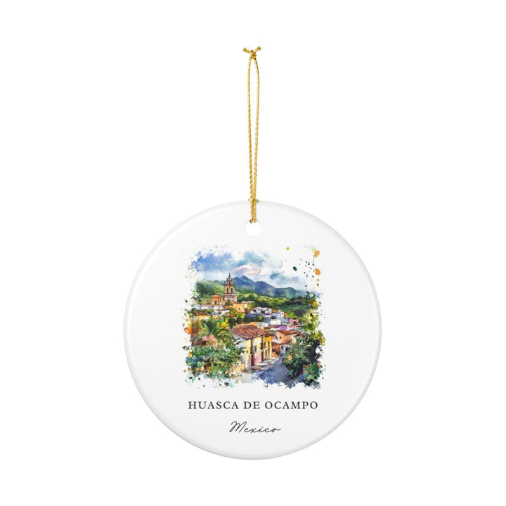 Huasca de Ocampo Mexico Ornament: Unique Huasca de Ocampo Souvenir, Huasca de Ocampo Mexico Xmas Decor, and Authentic Huasca de Ocampo Gift