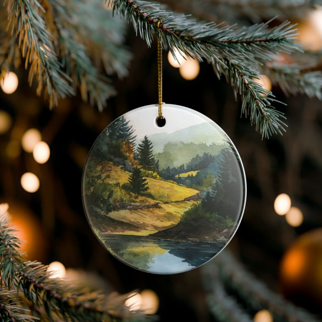 Hudson Valley Ornament: Unique Hudson Valley Souvenir, Hudson Valley Xmas Decor, and Authentic Hudson Valley Gift