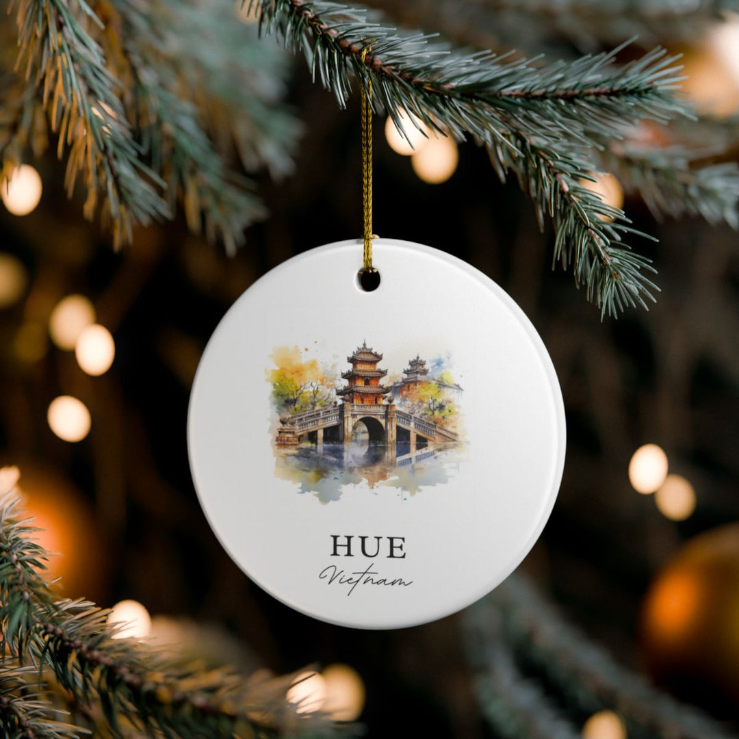 Hue Vietnam Ornament: Unique Hue Vietnam Souvenir, Hue Vietnam Xmas Decor, and Authentic Hue Vietnam Gift