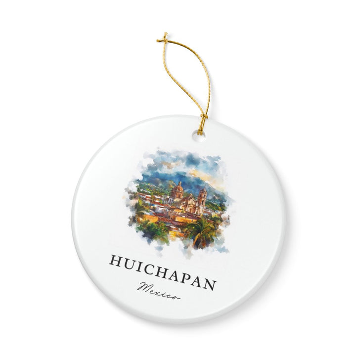 Huichapan Mexico Ornament: Unique Huichapan Souvenir, Huichapan Mexico Xmas Decor, and Authentic Huichapan Gift