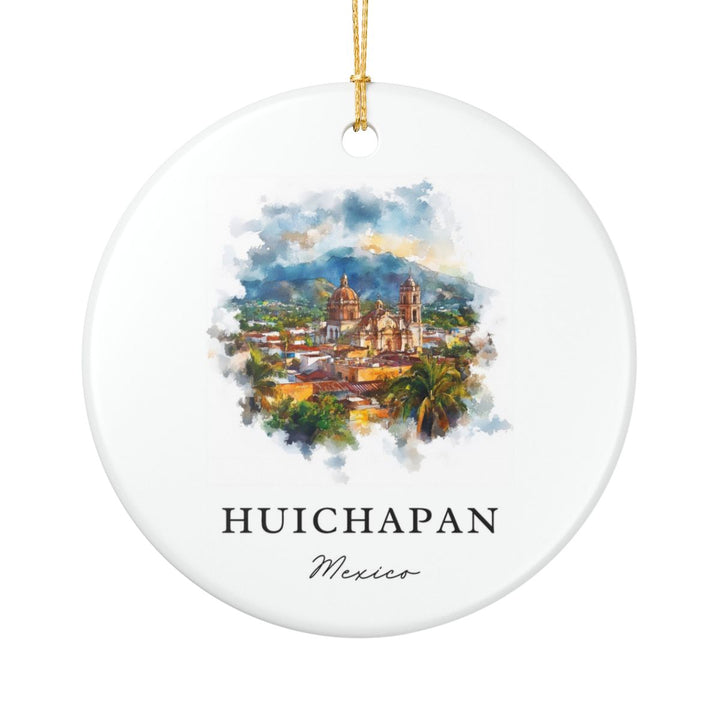 Huichapan Mexico Ornament: Unique Huichapan Souvenir, Huichapan Mexico Xmas Decor, and Authentic Huichapan Gift