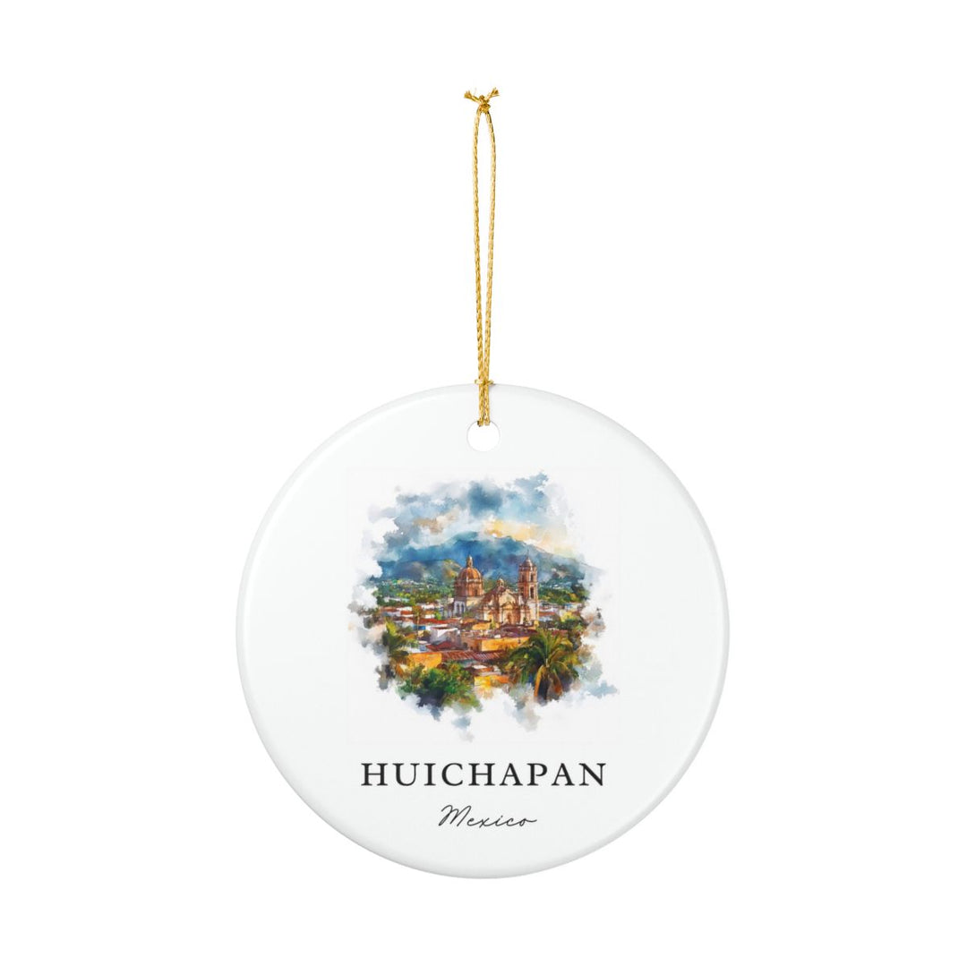 Huichapan Mexico Ornament: Unique Huichapan Souvenir, Huichapan Mexico Xmas Decor, and Authentic Huichapan Gift