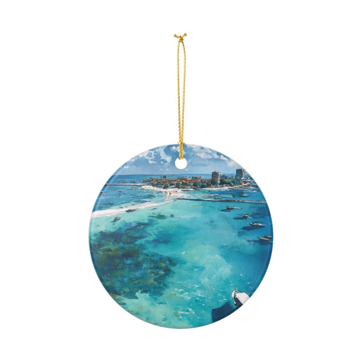 Hulhumalé Maldives Ornament: Unique Hulhumalé Maldives Souvenir, Hulhumalé Maldives Xmas Decor, and Authentic Hulhumalé Maldives Gift