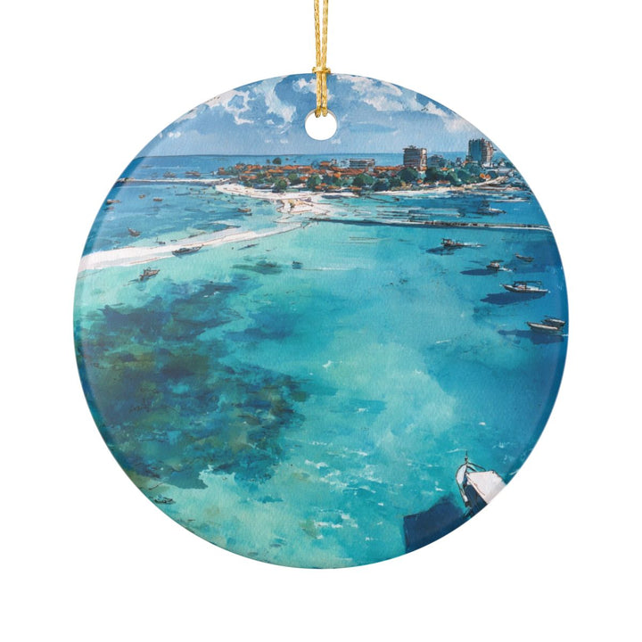 Hulhumalé Maldives Ornament: Unique Hulhumalé Maldives Souvenir, Hulhumalé Maldives Xmas Decor, and Authentic Hulhumalé Maldives Gift