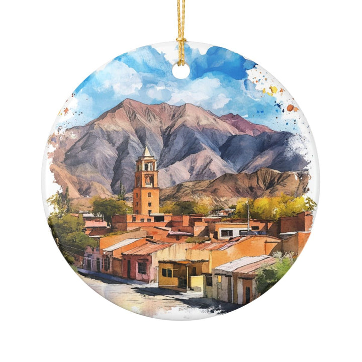 Humahuaca Argentina Ornament: Unique Humahuaca Souvenir, Humahuaca Argentina Xmas Decor, and Authentic Humahuaca Gift