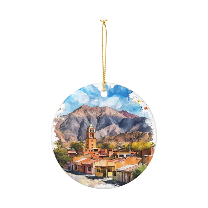 Humahuaca Argentina Ornament: Unique Humahuaca Souvenir, Humahuaca Argentina Xmas Decor, and Authentic Humahuaca Gift