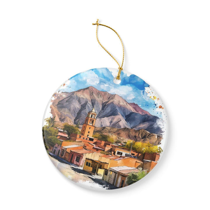 Humahuaca Argentina Ornament: Unique Humahuaca Souvenir, Humahuaca Argentina Xmas Decor, and Authentic Humahuaca Gift