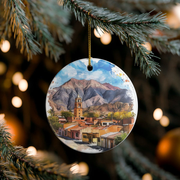 Humahuaca Argentina Ornament: Unique Humahuaca Souvenir, Humahuaca Argentina Xmas Decor, and Authentic Humahuaca Gift