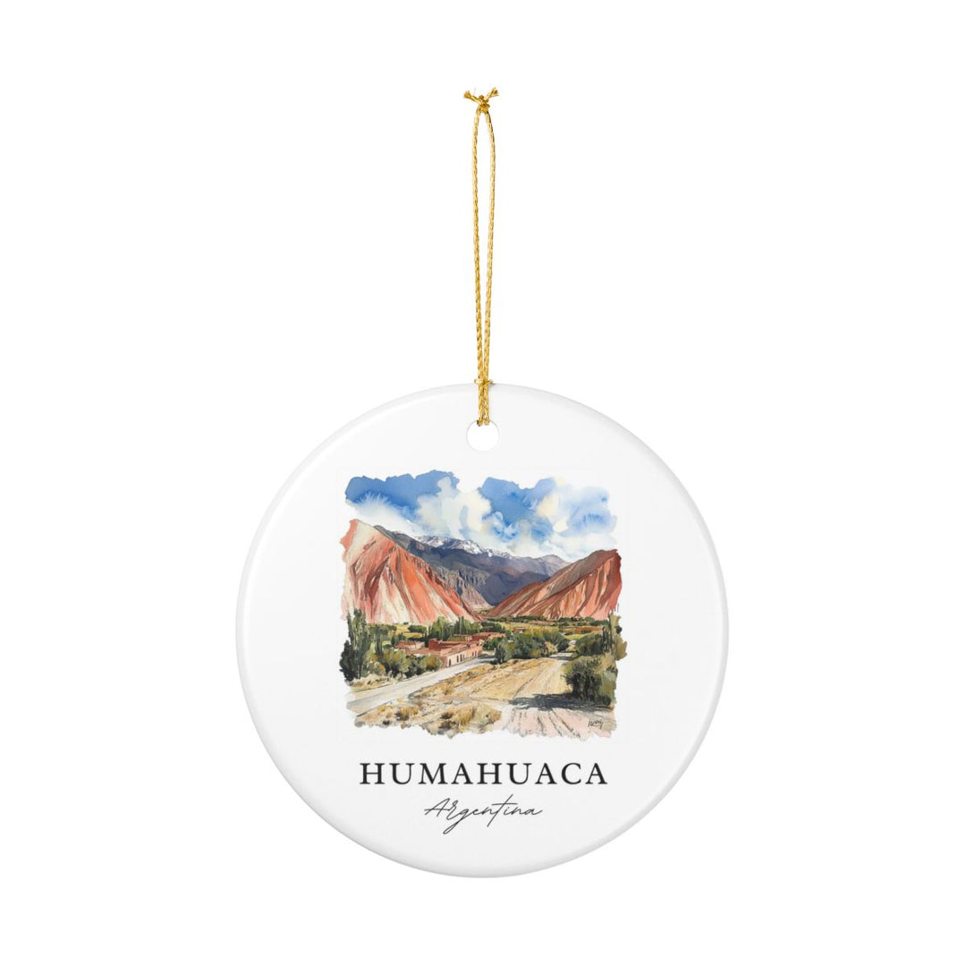 Humahuaca Argentina Ornament: Unique Humahuaca Souvenir, Humahuaca Argentina Xmas Decor, and Authentic Humahuaca Gift