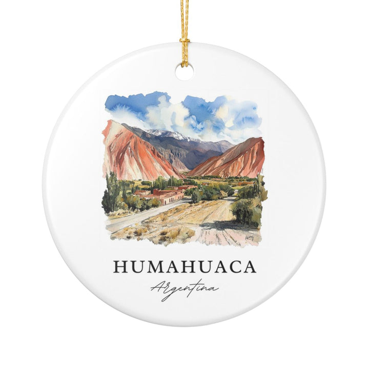 Humahuaca Argentina Ornament: Unique Humahuaca Souvenir, Humahuaca Argentina Xmas Decor, and Authentic Humahuaca Gift