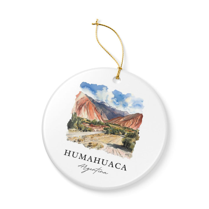 Humahuaca Argentina Ornament: Unique Humahuaca Souvenir, Humahuaca Argentina Xmas Decor, and Authentic Humahuaca Gift