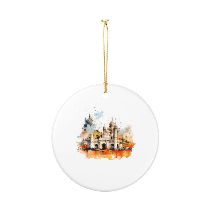 Hyderabad India Ornament: Unique Hyderabad India Souvenir, Hyderabad India Xmas Decor, and Authentic Hyderabad India Gift