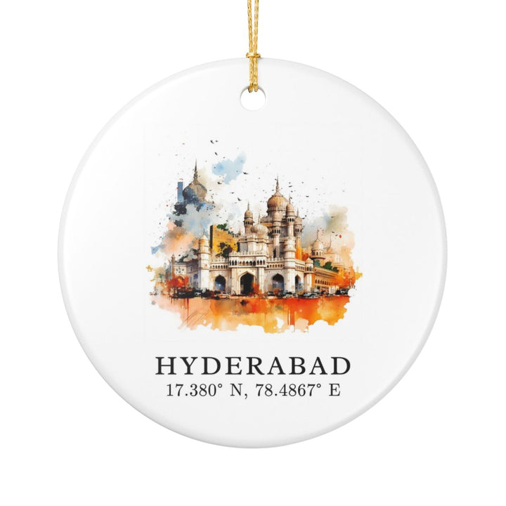 Hyderabad India Ornament | Christmas Travel Souvenir Gift