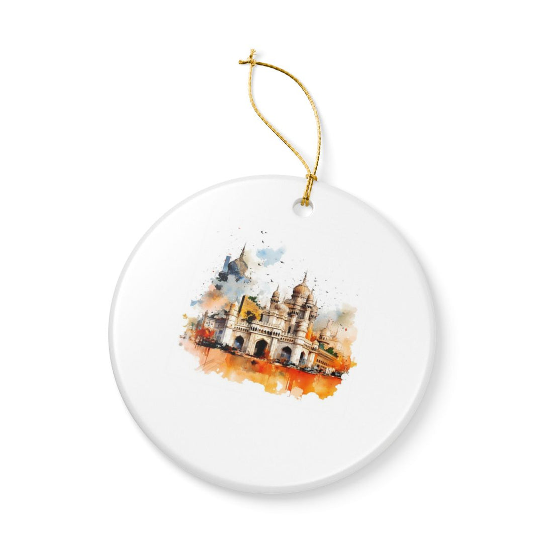 Hyderabad India Ornament: Unique Hyderabad India Souvenir, Hyderabad India Xmas Decor, and Authentic Hyderabad India Gift