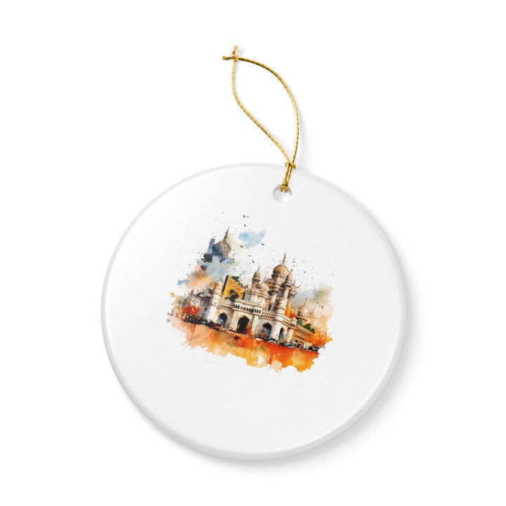 Hyderabad India Ornament: Unique Hyderabad India Souvenir, Hyderabad India Xmas Decor, and Authentic Hyderabad India Gift