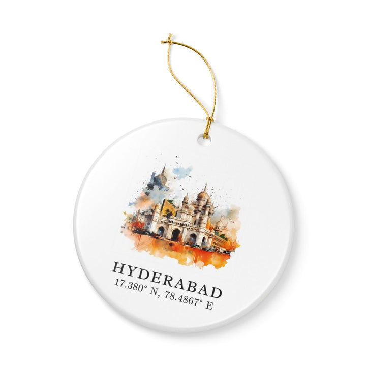 Hyderabad India Ornament | Christmas Travel Souvenir Gift
