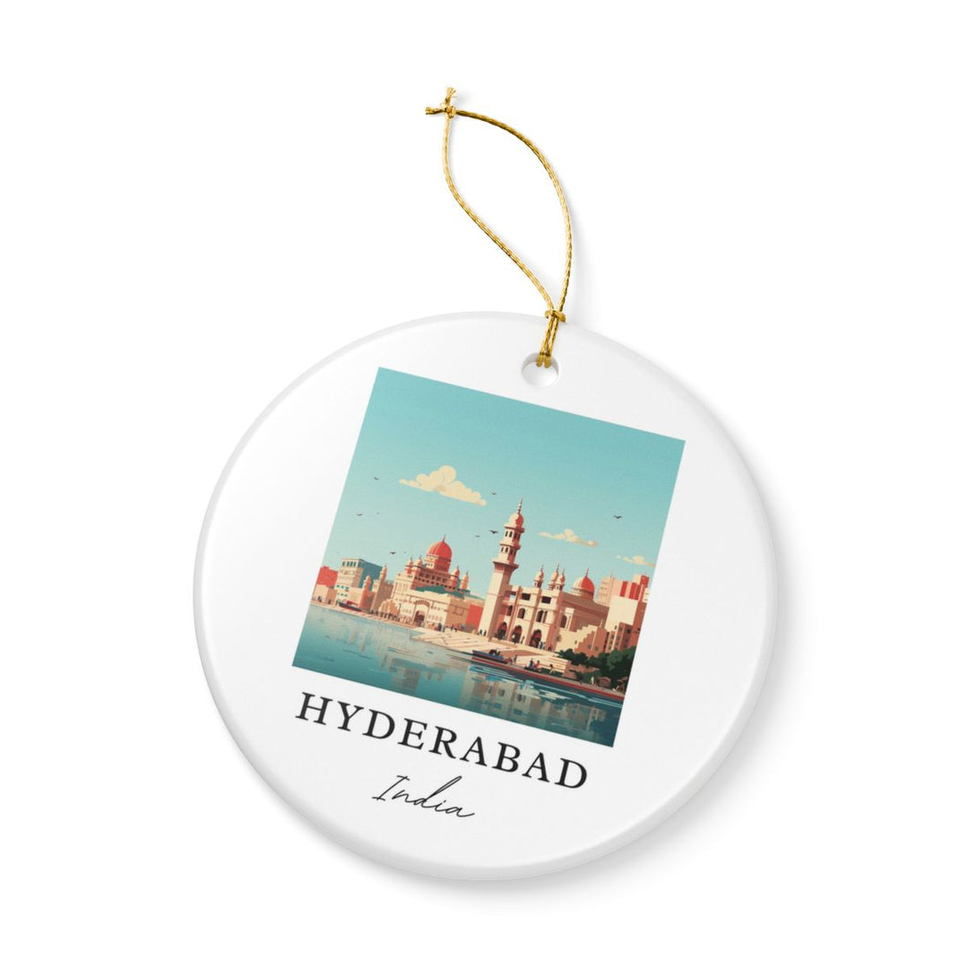 Hyderabad India Ornament | Christmas Travel Souvenir Gift