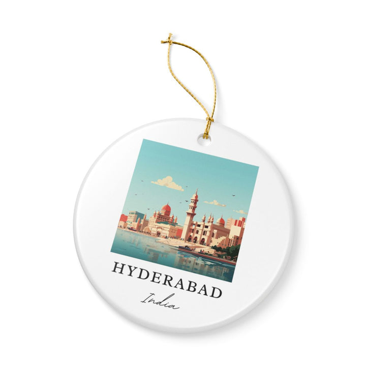 Hyderabad India Ornament | Christmas Travel Souvenir Gift