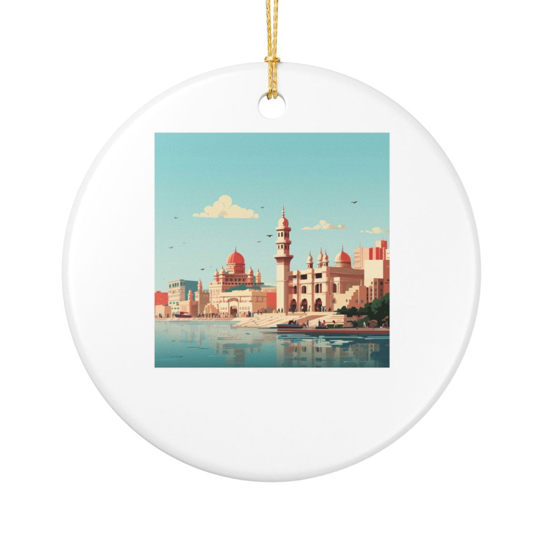 Hyderabad India Ornament: Unique Hyderabad India Souvenir, Hyderabad India Xmas Decor, and Authentic Hyderabad India Gift