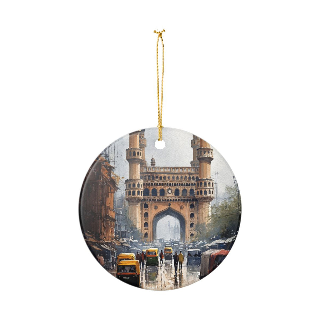 Hyderabad India Ornament: Unique Hyderabad India Souvenir, Hyderabad India Xmas Decor, and Authentic Hyderabad India Gift