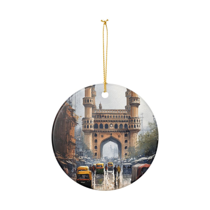 Hyderabad India Ornament: Unique Hyderabad India Souvenir, Hyderabad India Xmas Decor, and Authentic Hyderabad India Gift