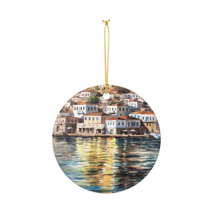 Hydra Greece Ornament: Unique Hydra Souvenir, Hydra Greece Xmas Decor, and Authentic Hydra Gift
