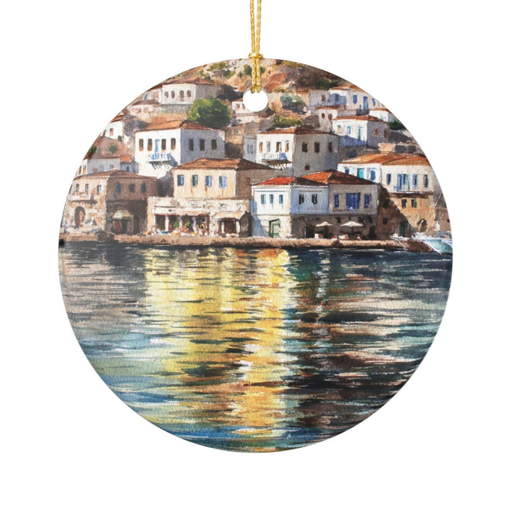Hydra Greece Ornament: Unique Hydra Souvenir, Hydra Greece Xmas Decor, and Authentic Hydra Gift