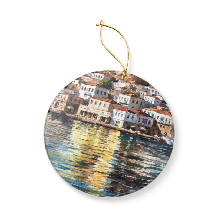 Hydra Greece Ornament: Unique Hydra Souvenir, Hydra Greece Xmas Decor, and Authentic Hydra Gift