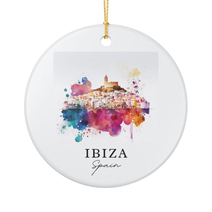 Ibiza Spain Ornament: Unique Ibiza Spain Souvenir, Ibiza Spain Xmas Decor, and Authentic Ibiza Spain Gift