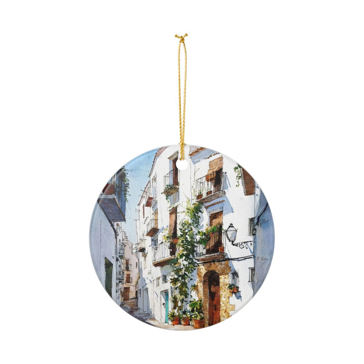 Ibiza Spain Ornament: Unique Ibiza Spain Souvenir, Ibiza Spain Xmas Decor, and Authentic Ibiza Spain Gift