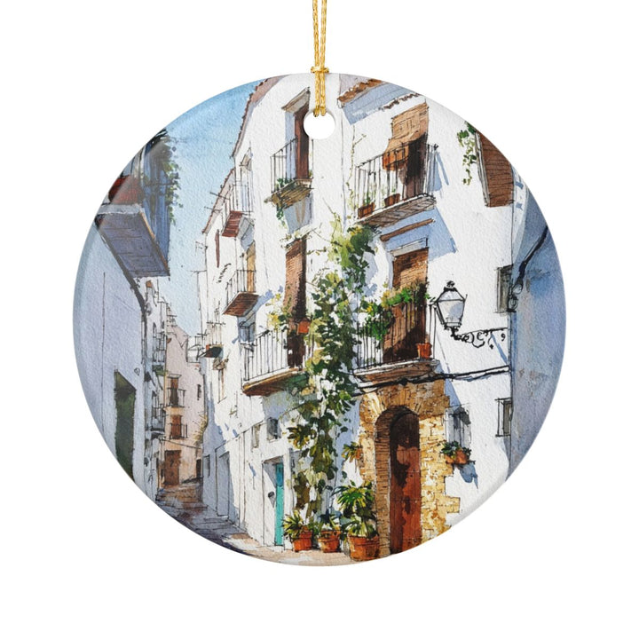 Ibiza Spain Ornament: Unique Ibiza Spain Souvenir, Ibiza Spain Xmas Decor, and Authentic Ibiza Spain Gift