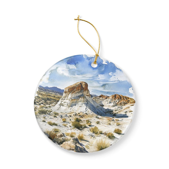 Ice Age Fossils State Park Nevada Ornament: Unique Ice Age Fossils State Park Souvenir, Ice Age Fossils State Park Nevada Xmas Decor, and Authentic Ice Age Fossils State Park Gift