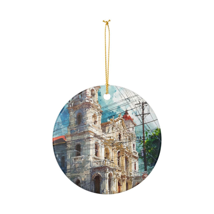 Iloilo City Ornament: Unique Iloilo City Souvenir, Iloilo City Xmas Decor, and Authentic Iloilo City Gift
