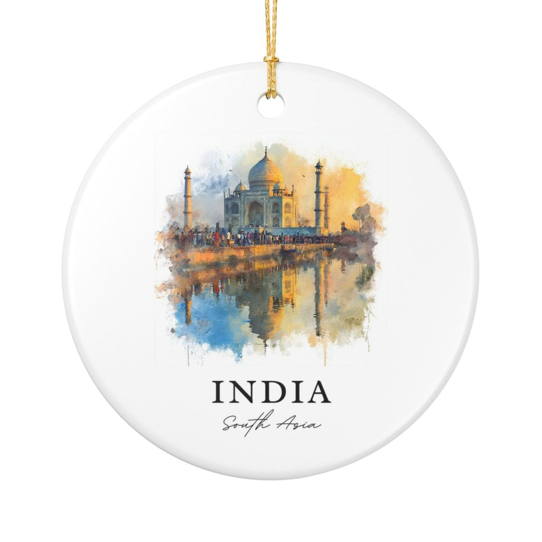 India Ornament: Unique India Souvenir, India Xmas Decor, and Authentic India Gift