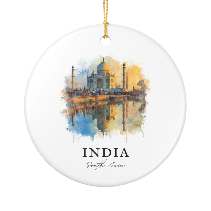 India Ornament: Unique India Souvenir, India Xmas Decor, and Authentic India Gift