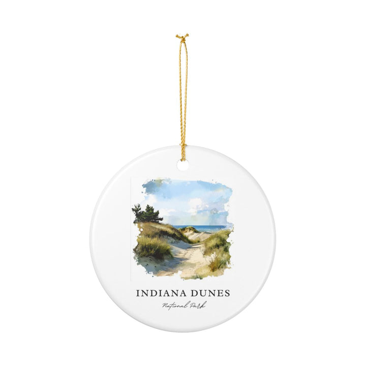 Indiana Dunes National Park Ornament: Unique Indiana Dunes National Park Souvenir, Indiana Dunes National Park Xmas Decor, and Authentic Indiana Dunes National Park Gift