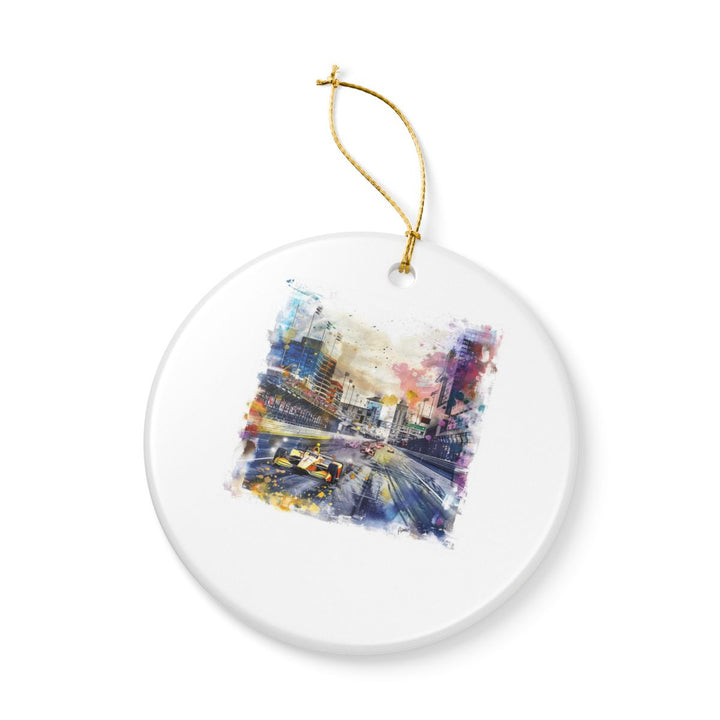 Indianapolis Ornament: Unique Indianapolis Souvenir, Indianapolis Xmas Decor, and Authentic Indianapolis Gift