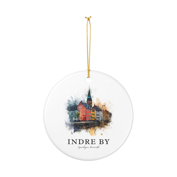 Indre By Denmark Ornament: Unique Indre By Souvenir, Indre By Denmark Xmas Decor, and Authentic Indre By Gift