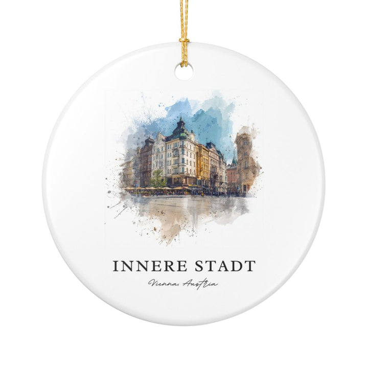 Innere Stadt Austria Ornament: Unique Innere Stadt Souvenir, Innere Stadt Austria Xmas Decor, and Authentic Innere Stadt Gift