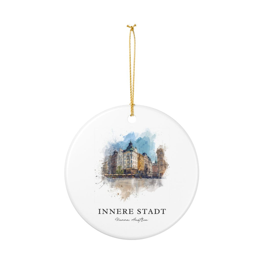 Innere Stadt Austria Ornament: Unique Innere Stadt Souvenir, Innere Stadt Austria Xmas Decor, and Authentic Innere Stadt Gift