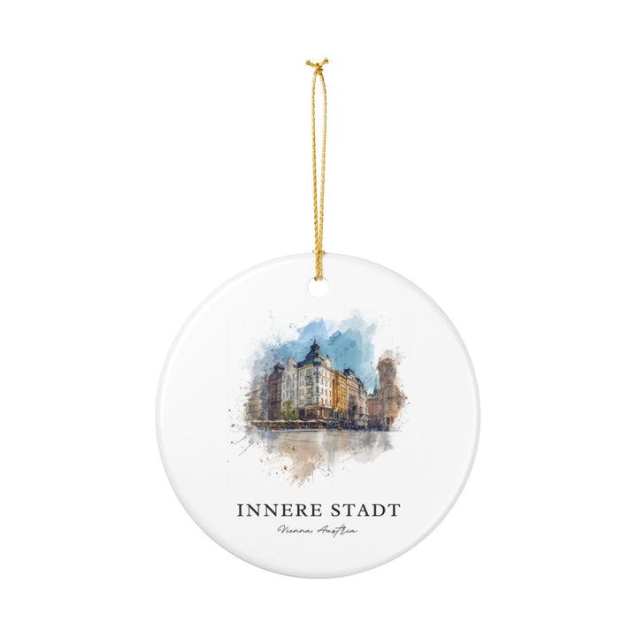 Innere Stadt Austria Ornament: Unique Innere Stadt Souvenir, Innere Stadt Austria Xmas Decor, and Authentic Innere Stadt Gift