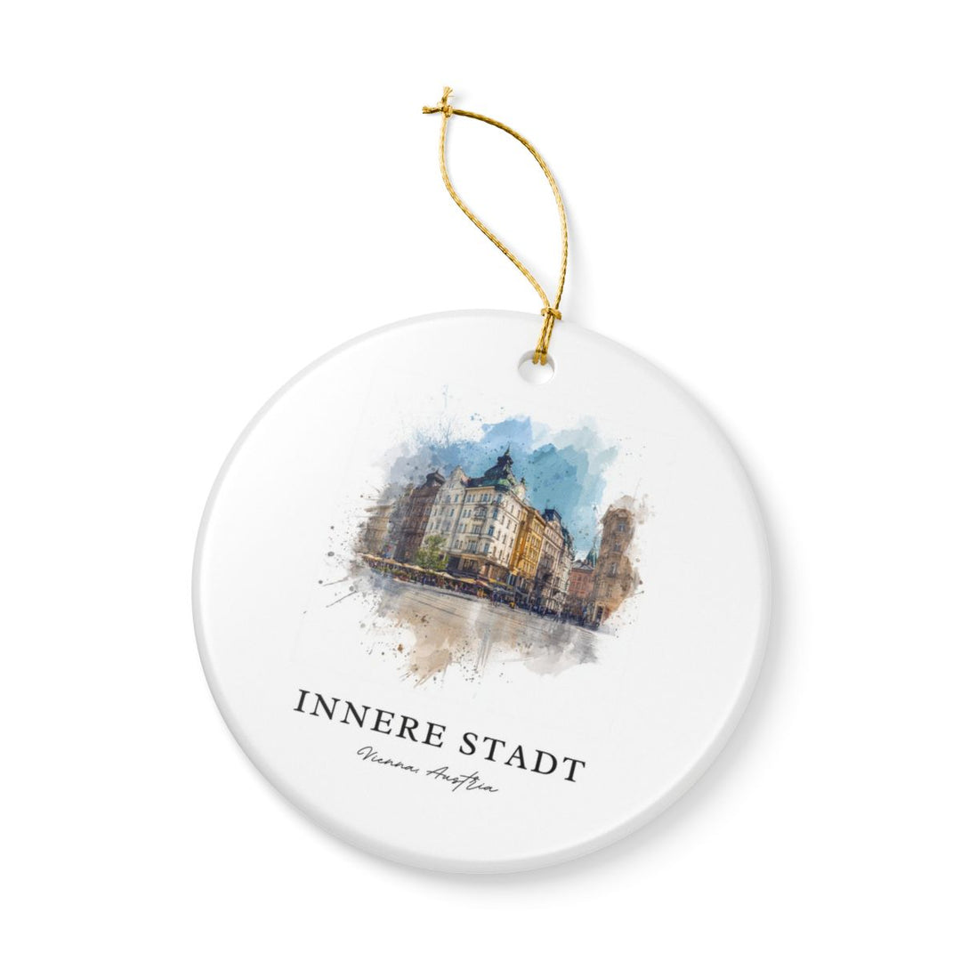Innere Stadt Austria Ornament: Unique Innere Stadt Souvenir, Innere Stadt Austria Xmas Decor, and Authentic Innere Stadt Gift