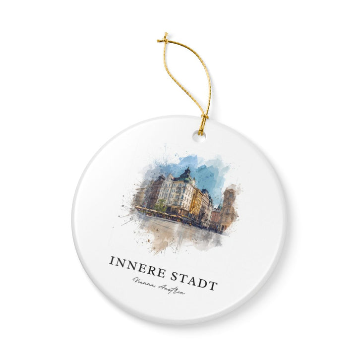 Innere Stadt Austria Ornament: Unique Innere Stadt Souvenir, Innere Stadt Austria Xmas Decor, and Authentic Innere Stadt Gift