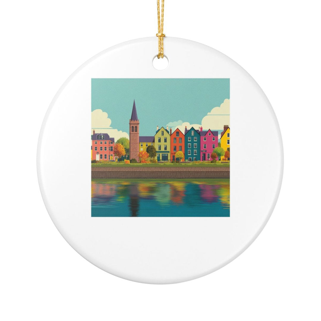 Inverness Scotland Ornament: Unique Inverness Scotland Souvenir, Inverness Scotland Xmas Decor, and Authentic Inverness Scotland Gift