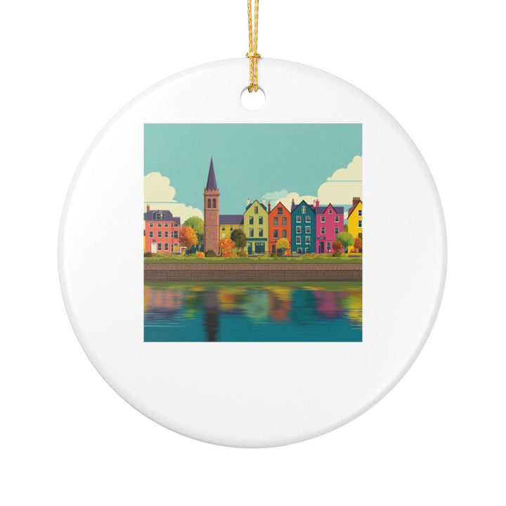 Inverness Scotland Ornament: Unique Inverness Scotland Souvenir, Inverness Scotland Xmas Decor, and Authentic Inverness Scotland Gift