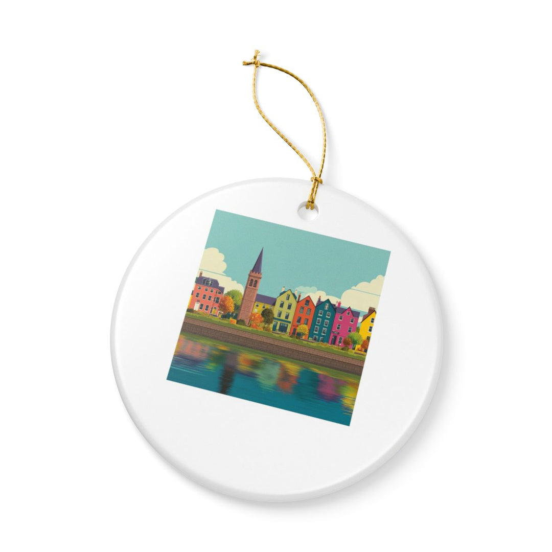 Inverness Scotland Ornament: Unique Inverness Scotland Souvenir, Inverness Scotland Xmas Decor, and Authentic Inverness Scotland Gift