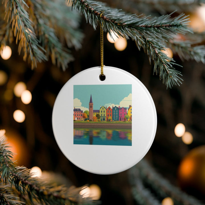 Inverness Scotland Ornament: Unique Inverness Scotland Souvenir, Inverness Scotland Xmas Decor, and Authentic Inverness Scotland Gift
